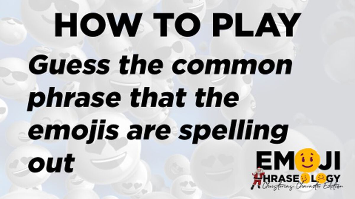 Emoji Phraseology: Christmas Character Edition image number null